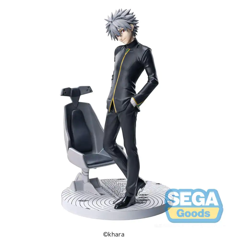 Evangelion: 3.0+1.0 Thrice Upon a Time Luminasta Kaworu Nagisa Commander Suit Ver. 2 PVC szobor figura 20 cm termékfotó