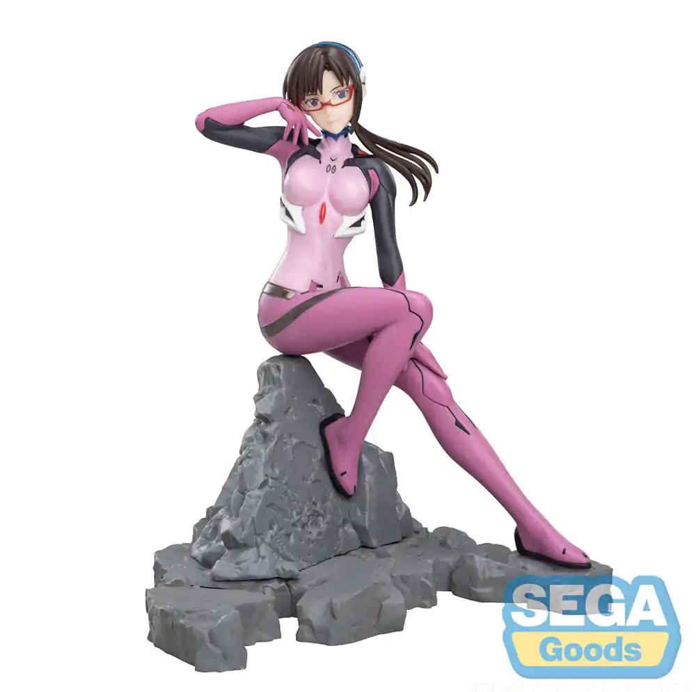 Evangelion: 3.0+1.0 Thrice Upon a Time Luminasta Mari Makinami Illustrious Vignetteum 30th Anniversary Ver. PVC szobor figura 18 cm termékfotó