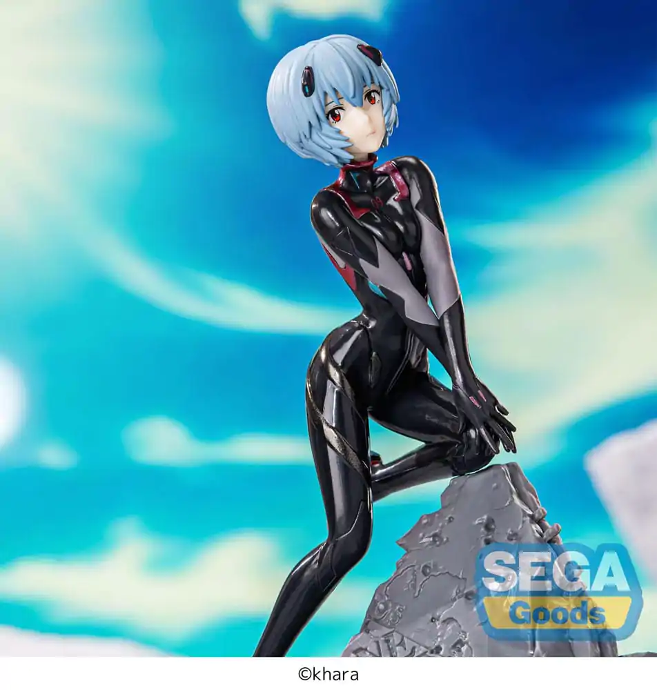 Evangelion: 3.0+1.0 Thrice Upon a Time Luminasta Vignetteum Tentative Name : Rei Ayanami 30th Anniversary Ver. PVC szobor figura 19 cm termékfotó