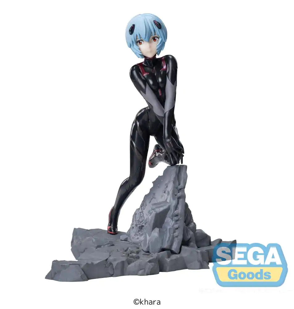 Evangelion: 3.0+1.0 Thrice Upon a Time Luminasta Vignetteum Tentative Name : Rei Ayanami 30th Anniversary Ver. PVC szobor figura 19 cm termékfotó