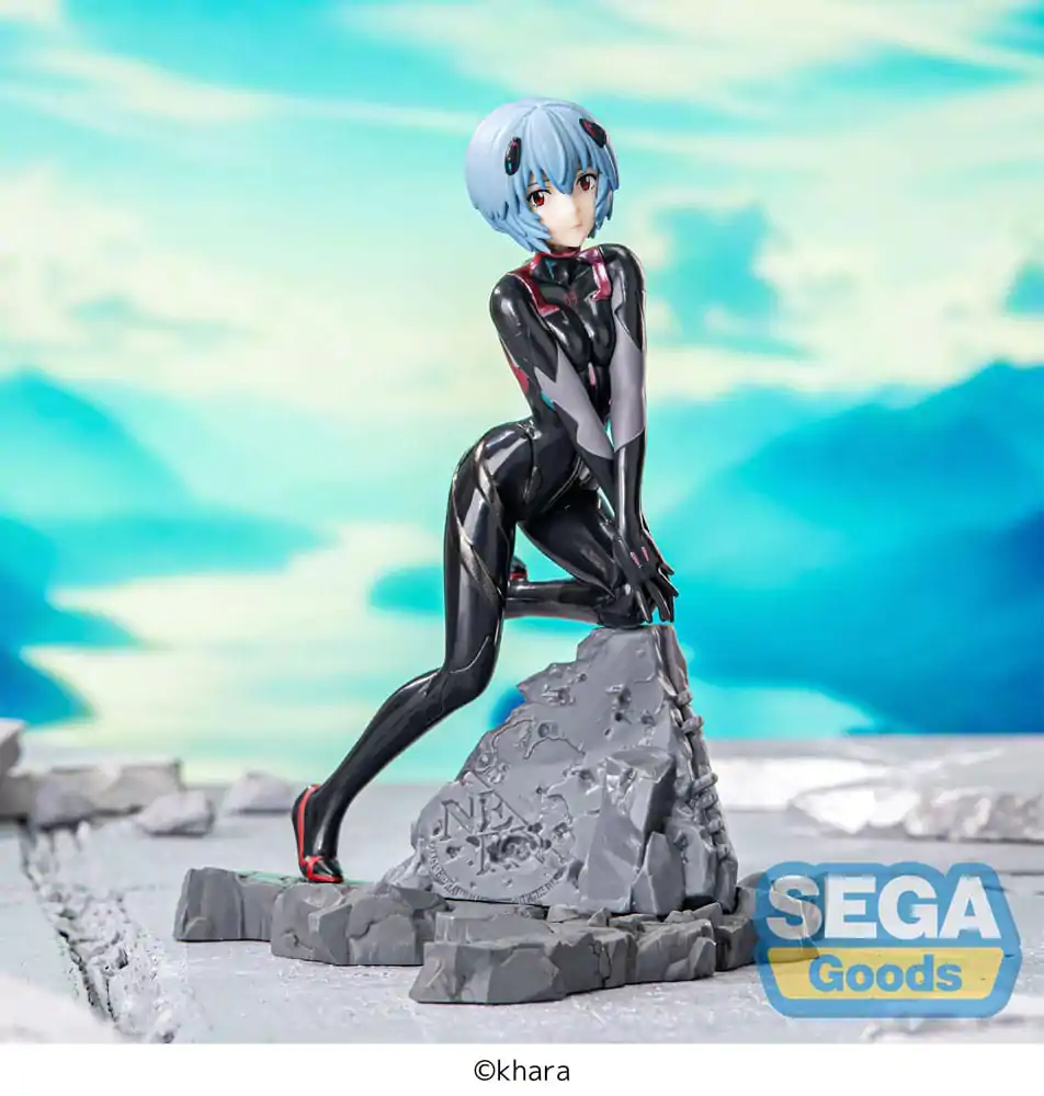 Evangelion: 3.0+1.0 Thrice Upon a Time Luminasta Vignetteum Tentative Name : Rei Ayanami 30th Anniversary Ver. PVC szobor figura 19 cm termékfotó