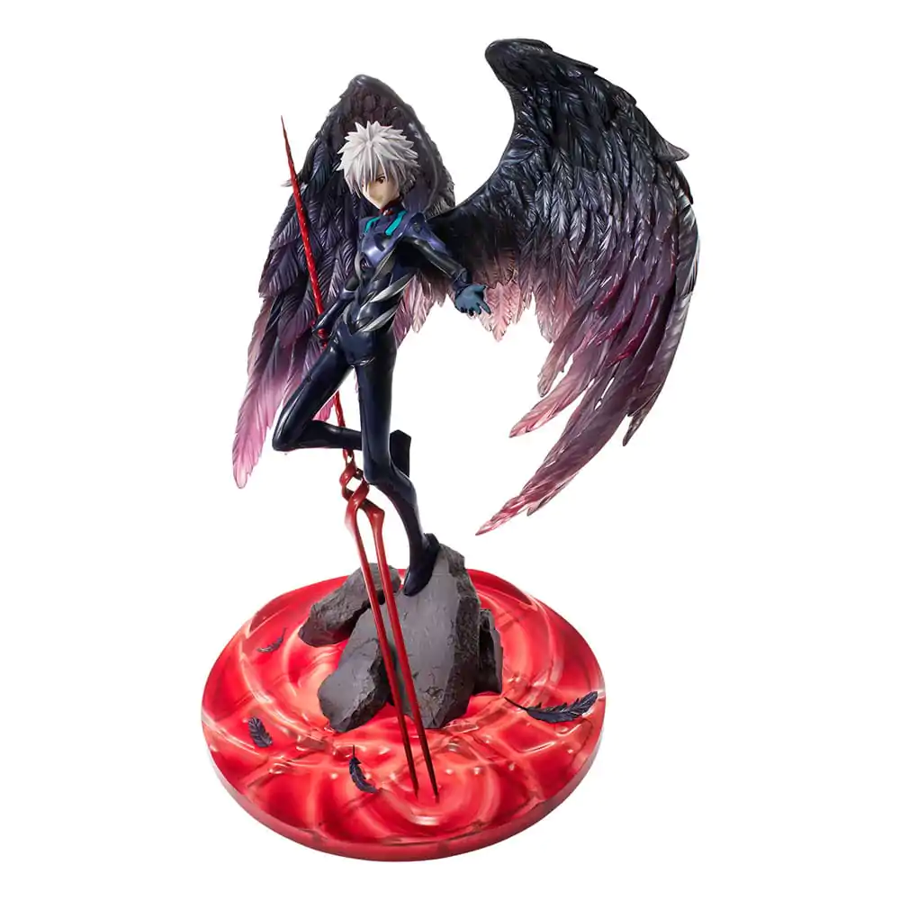 Evangelion: 3.0 + 1.0 Thrice Upon a Time Precious G.E.M. Series Kaworu Nagisa 15th Anniversary Ver. PVC szobor figura 30 cm termékfotó