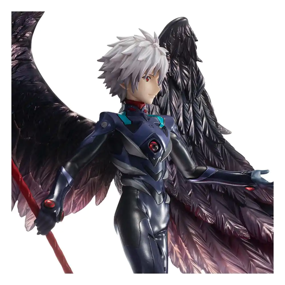 Evangelion: 3.0 + 1.0 Thrice Upon a Time Precious G.E.M. Series Kaworu Nagisa 15th Anniversary Ver. PVC szobor figura 30 cm termékfotó