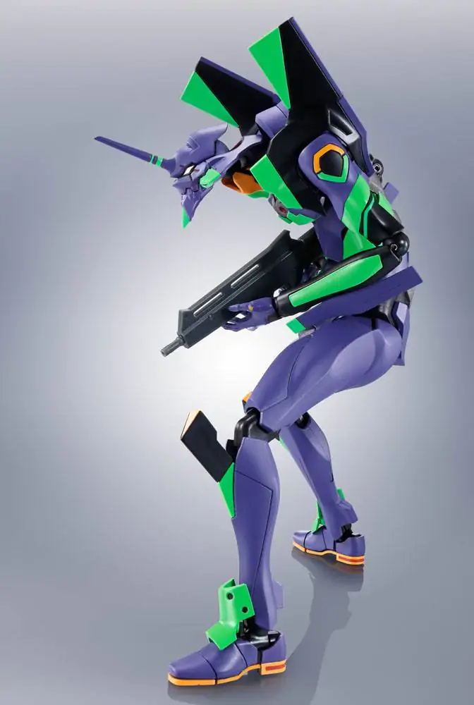 Evangelion: 3.0+1.0 Thrice Upon a Time Robot Spirits Akciófigura Side EVA Evangelion Test Type-01 + Spear of Cassius Renewal Color Edition Reissue termékfotó