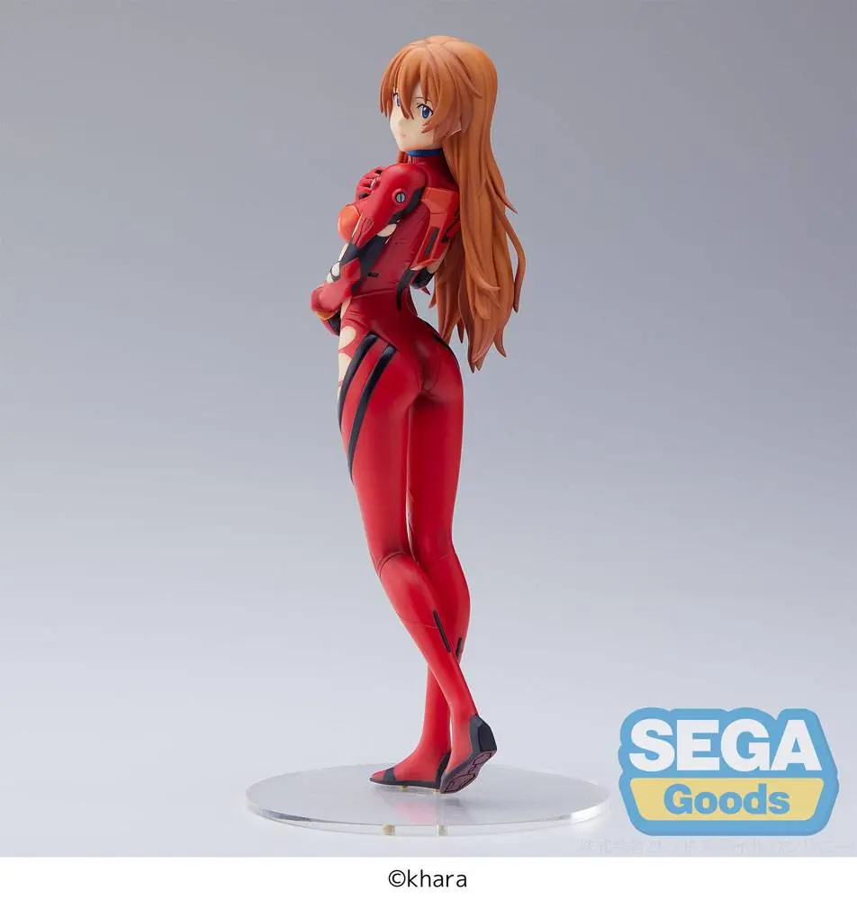 EVANGELION: 3.0+1.0 Thrice Upon a Time SPM Asuka Langley On The strand PVC szobor figura 21 cm termékfotó