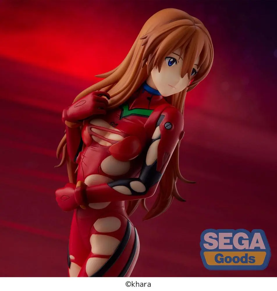 EVANGELION: 3.0+1.0 Thrice Upon a Time SPM Asuka Langley On The strand PVC szobor figura 21 cm termékfotó