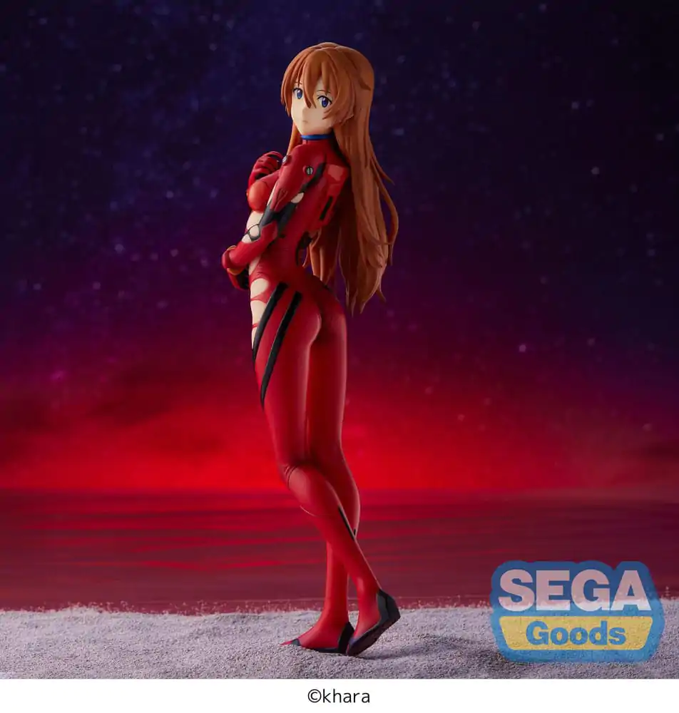 EVANGELION: 3.0+1.0 Thrice Upon a Time SPM Asuka Langley On The strand (re-run) PVC szobor figura 21 cm termékfotó