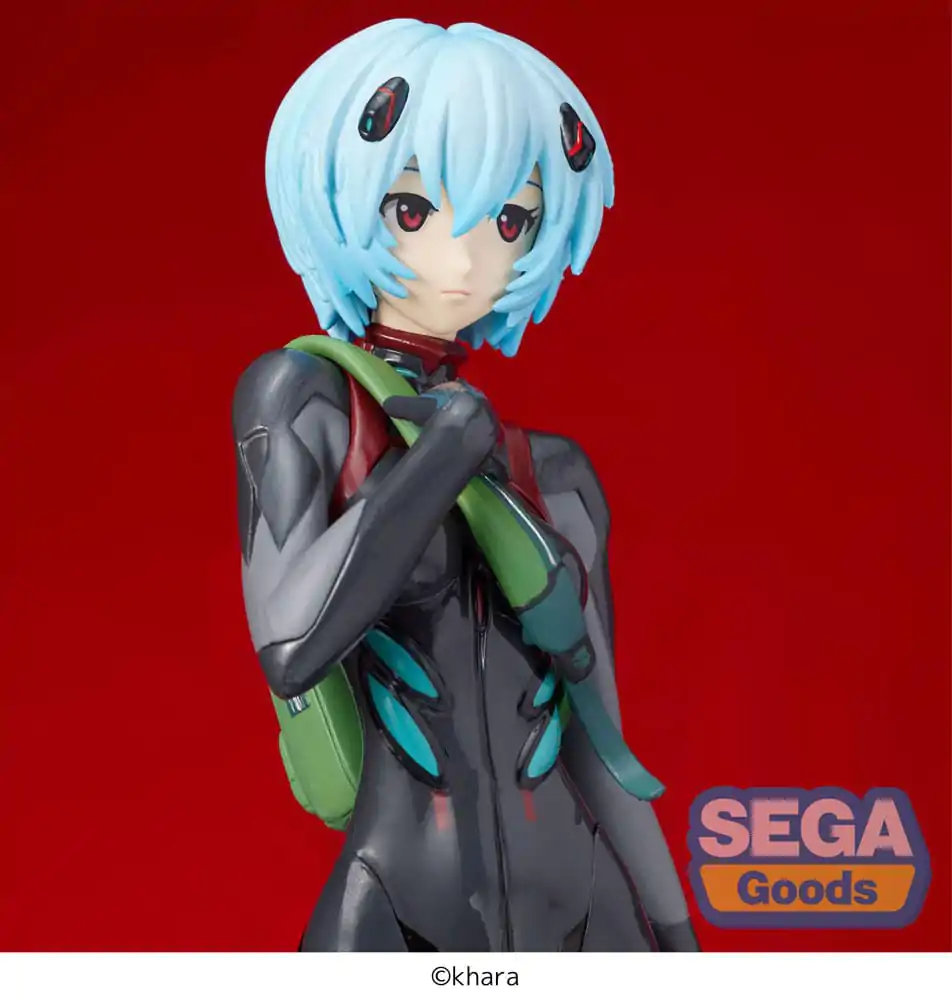 Evangelion: 3.0+1.0 Thrice Upon a Time SPM Rei Ayanami (re-run) PVC szobor figura 22 cm termékfotó