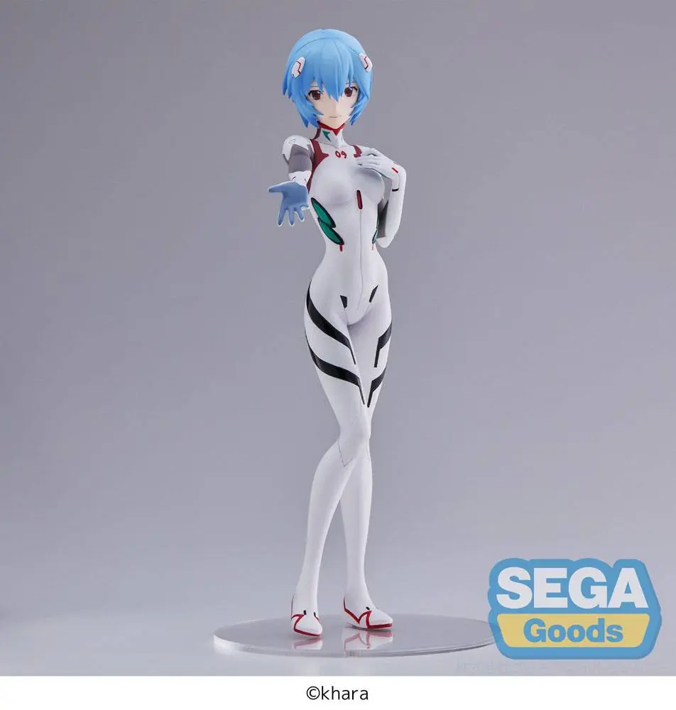 Evangelion: 3.0+1.0 Thrice Upon a Time SPM Rei Ayanami (Tentative Name) Anyaentary White PVC szobor figura 19 cm termékfotó