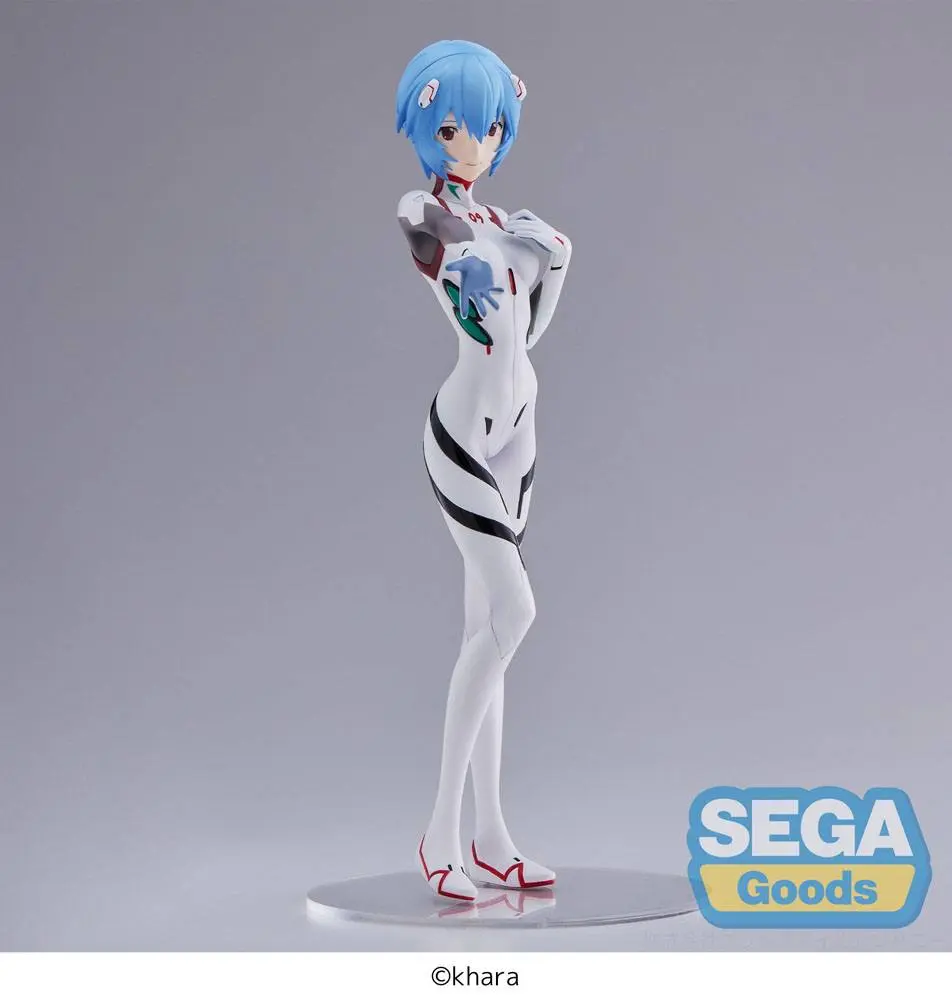 Evangelion: 3.0+1.0 Thrice Upon a Time SPM Rei Ayanami (Tentative Name) Anyaentary White PVC szobor figura 19 cm termékfotó