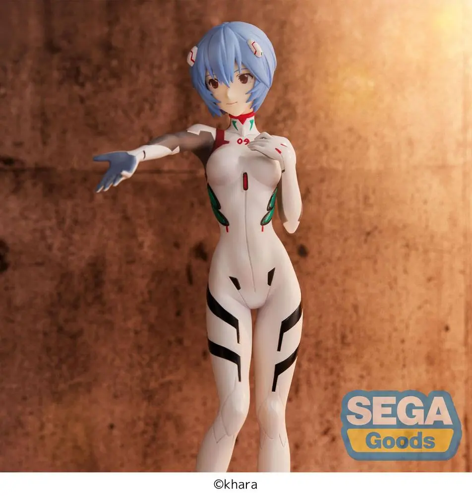 Evangelion: 3.0+1.0 Thrice Upon a Time SPM Rei Ayanami (Tentative Name) Anyaentary White PVC szobor figura 19 cm termékfotó