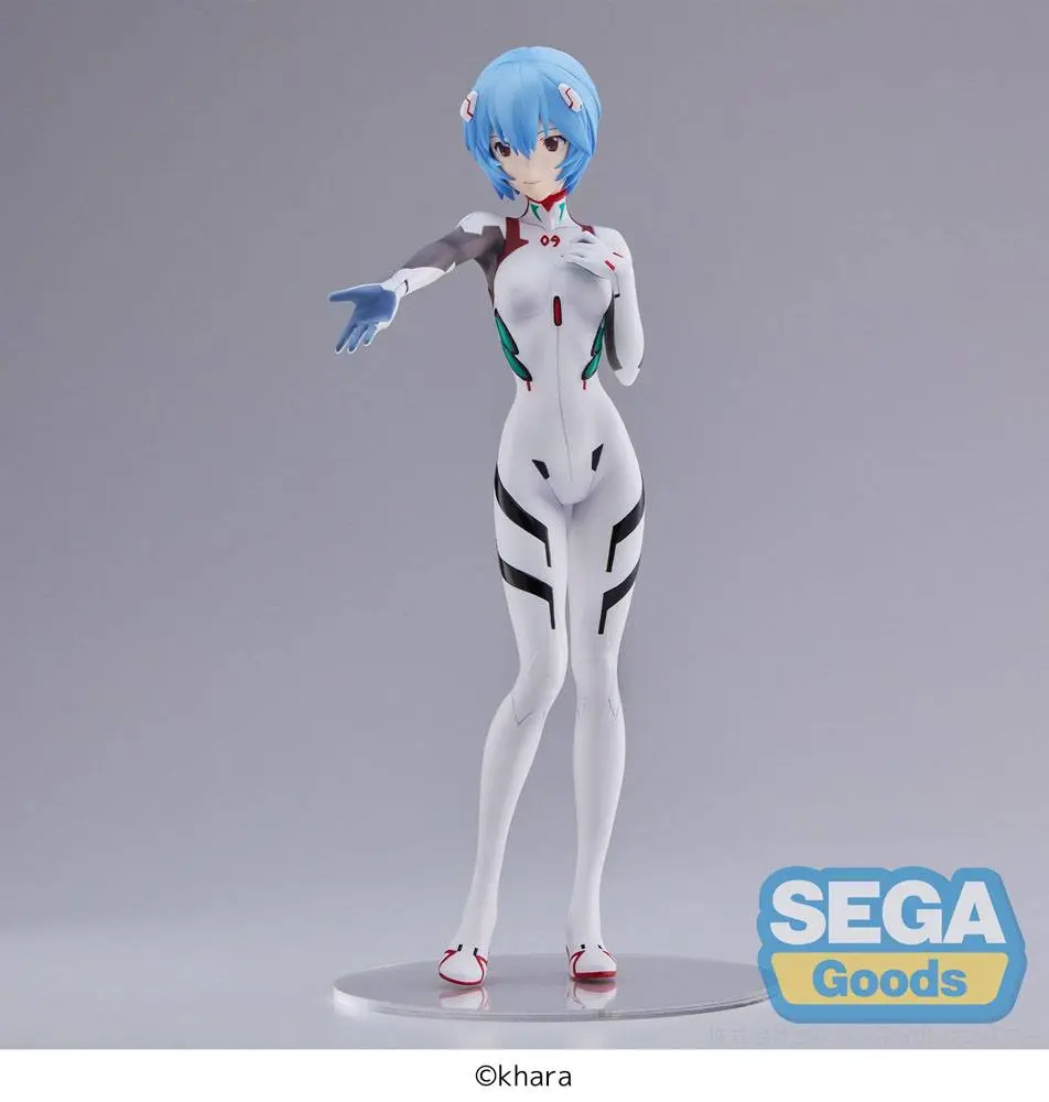 Evangelion: 3.0+1.0 Thrice Upon a Time SPM Rei Ayanami (Tentative Name) Anyaentary White PVC szobor figura 19 cm termékfotó