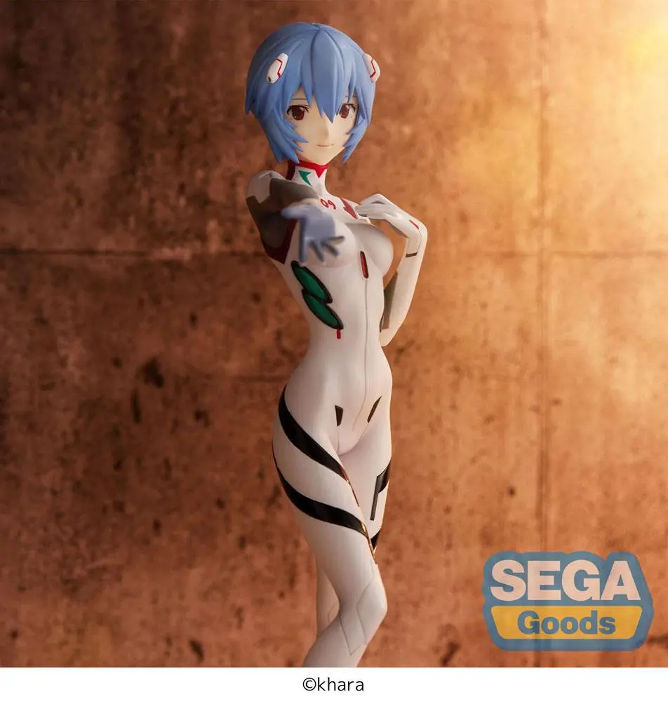 Evangelion: 3.0+1.0 Thrice Upon a Time SPM Rei Ayanami (Tentative Name) Anyaentary White PVC szobor figura 19 cm termékfotó