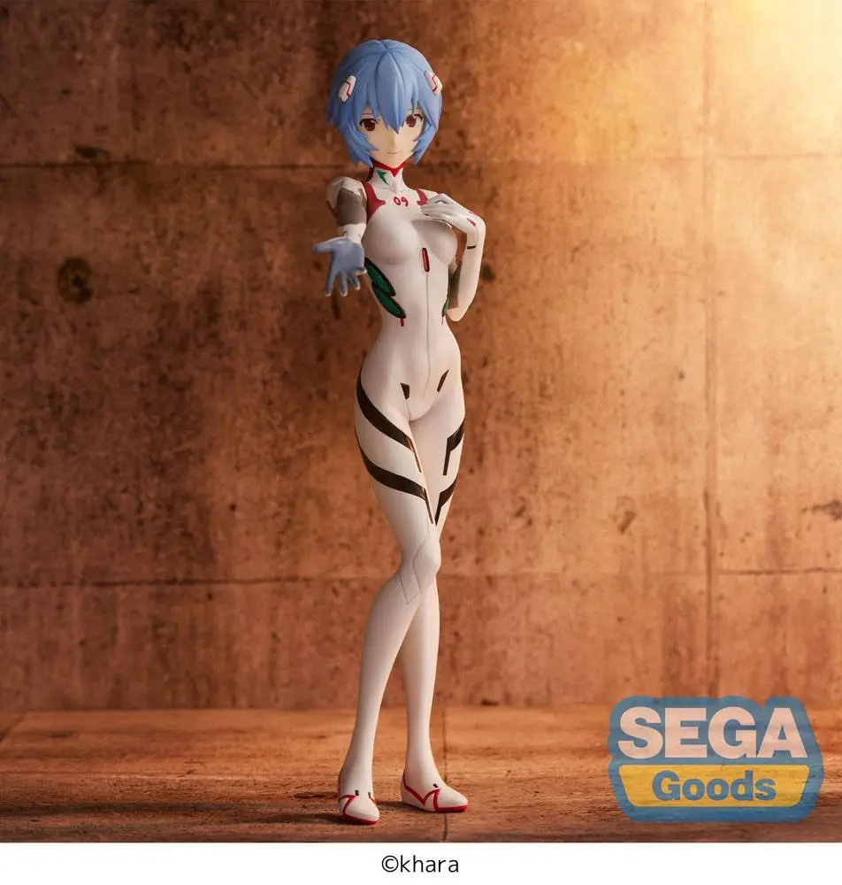 Evangelion: 3.0+1.0 Thrice Upon a Time SPM Rei Ayanami (Tentative Name) Anyaentary White PVC szobor figura 19 cm termékfotó