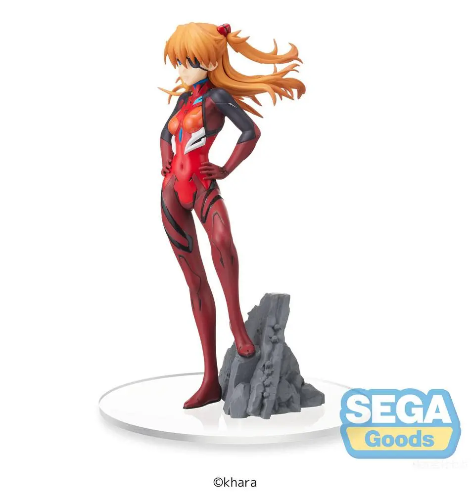 Evangelion: 3.0+1.0 Thrice Upon a Time SPM Vignetteum Asuka Shikinami Langley PVC szobor figura 23 cm termékfotó