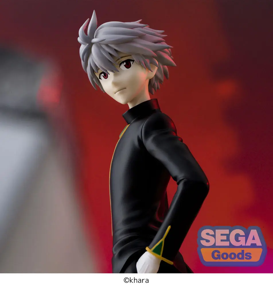 Evangelion: 3.0+1.0 Thrice Upon a Time SPM Vignetteum Kaworu Nagisa Commander Suit Ver. PVC szobor figura 19 cm termékfotó