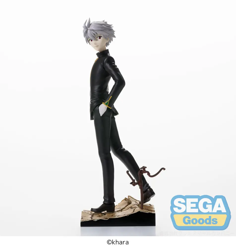 Evangelion: 3.0+1.0 Thrice Upon a Time SPM Vignetteum Kaworu Nagisa Commander Suit Ver. PVC szobor figura 19 cm termékfotó