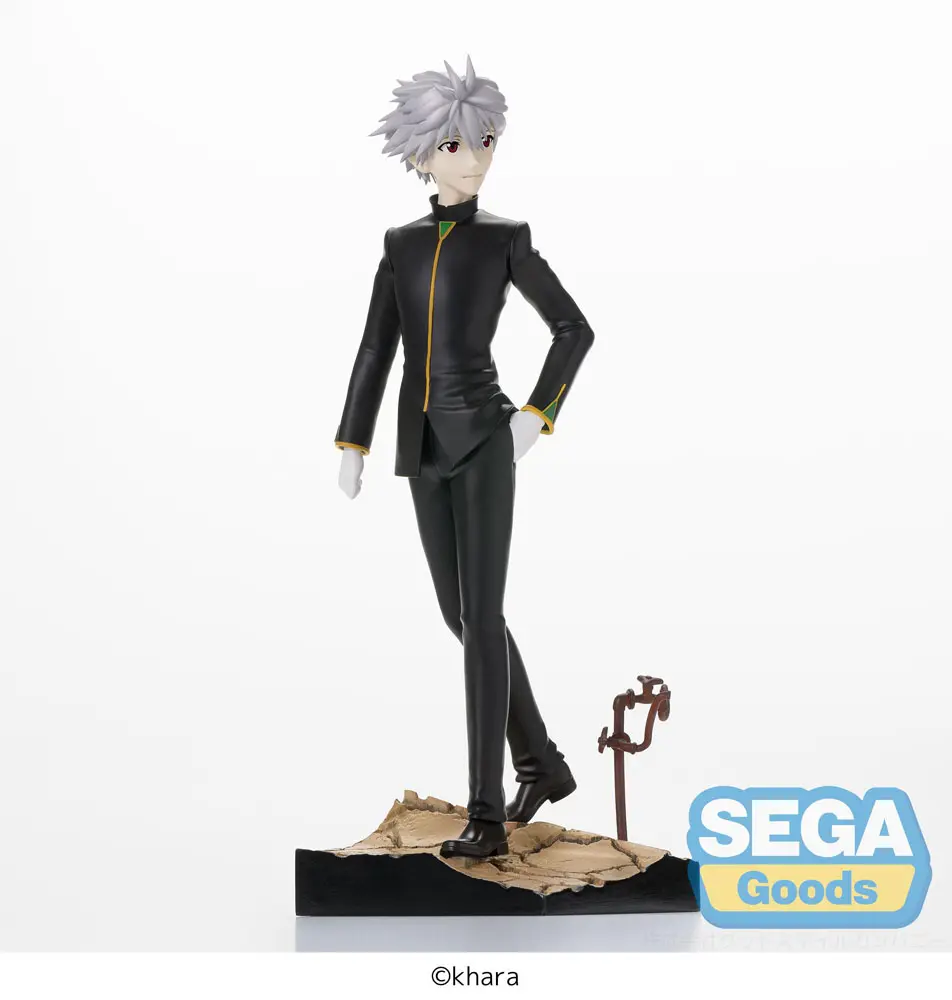 Evangelion: 3.0+1.0 Thrice Upon a Time SPM Vignetteum Kaworu Nagisa Commander Suit Ver. PVC szobor figura 19 cm termékfotó