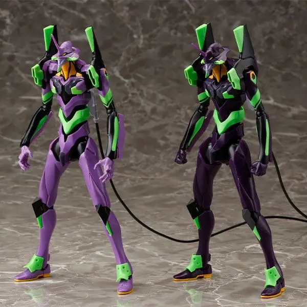 Evangelion: 3.0 1/400 Evangelion Test Type 01 Night Combat Ver. Műanyag modell készlet 19 cm termékfotó