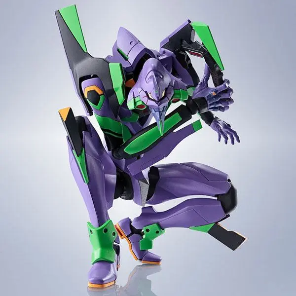 Evangelion: 3.0 1/400 Evangelion Test Type 01 Night Combat Ver. Műanyag modell készlet 19 cm termékfotó