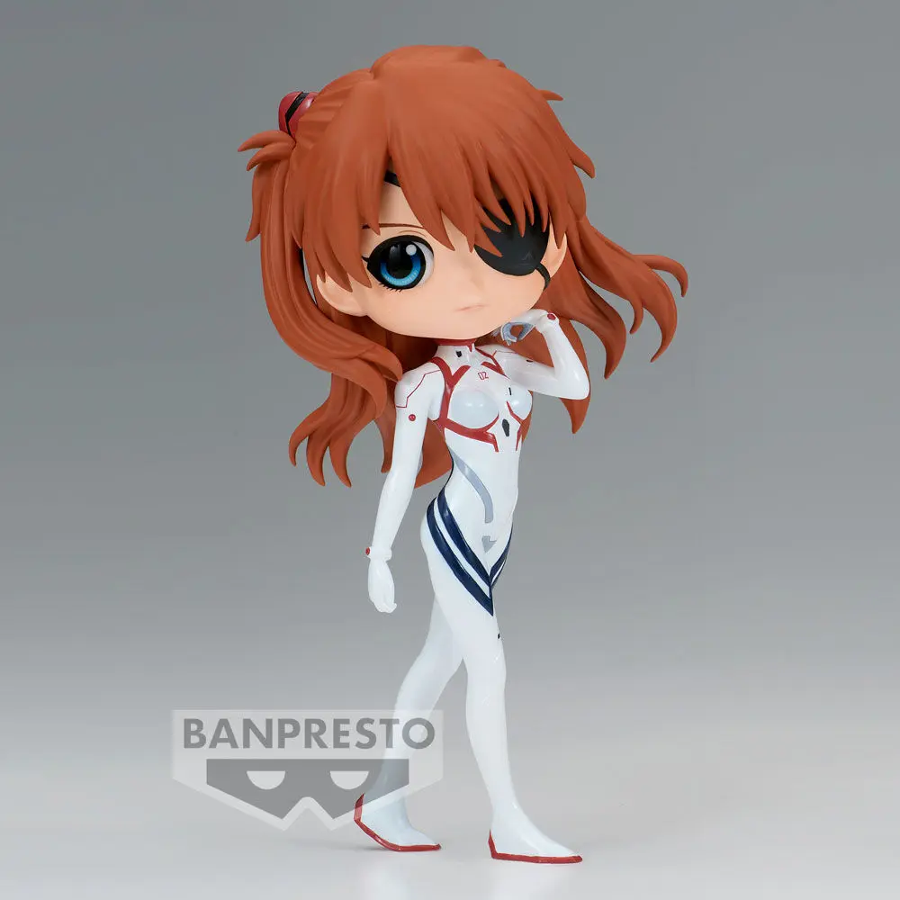 Evangelion 3.0 Asuka Shikinami Langley Plugsuit Style Ver. A Q posket figura 14cm termékfotó