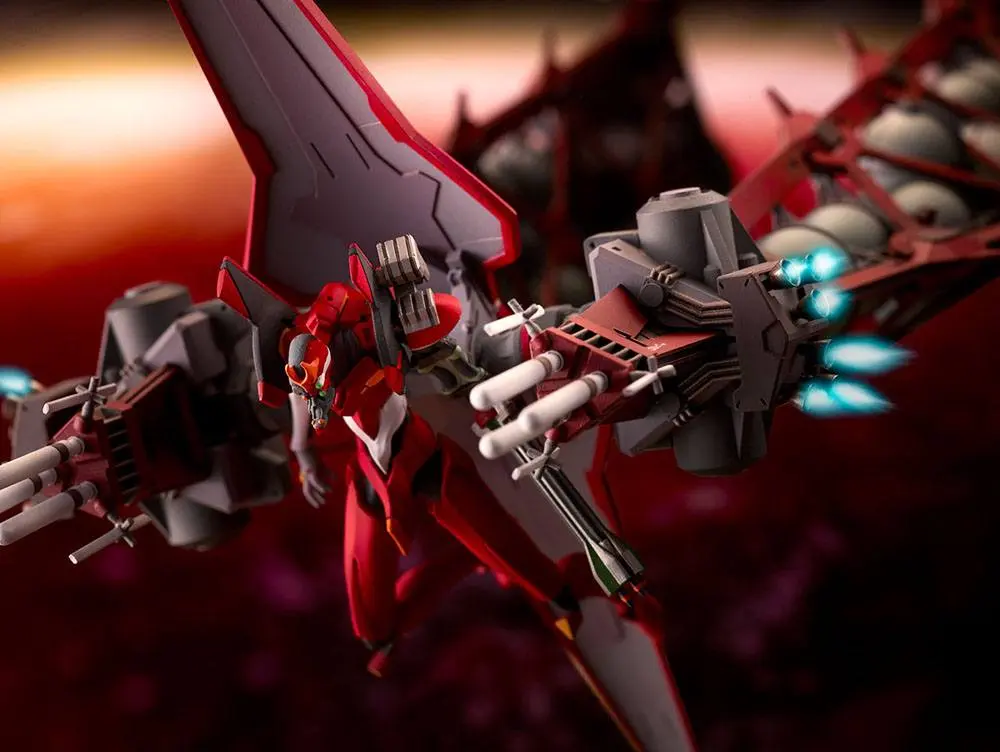 Evangelion 3.0 Evangelion Unit-02 Beta Equipped with Booster PVC szobor figura 32 cm termékfotó