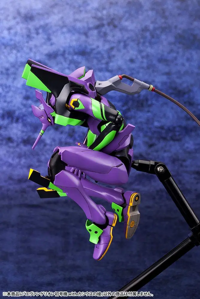 Evangelion 4.0 1/400 Evangelion Test Type-01 with Spear of Cassius Műanyag modell készlet 19 cm termékfotó