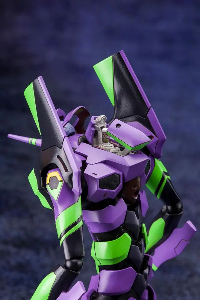 Evangelion: 3.0 + 1.0 Thrice Upon a Time 1/400 Evangelion Test Type-01 with Spear of Cassius Műanyag modell készlet 19 cm termékfotó
