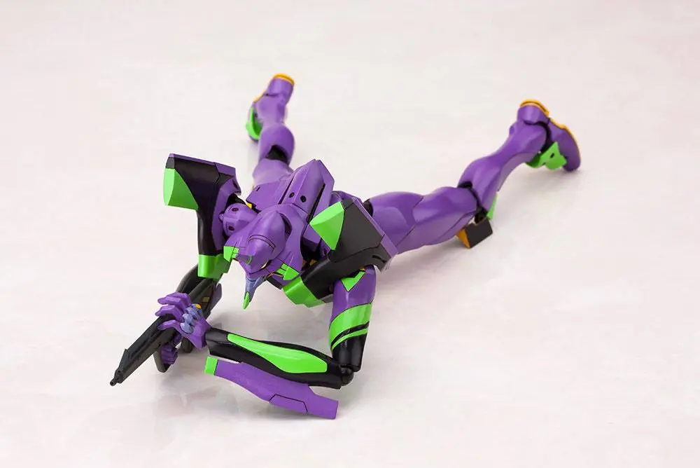 Evangelion: 3.0 + 1.0 Thrice Upon a Time 1/400 Evangelion Test Type-01 with Spear of Cassius Műanyag modell készlet 19 cm termékfotó