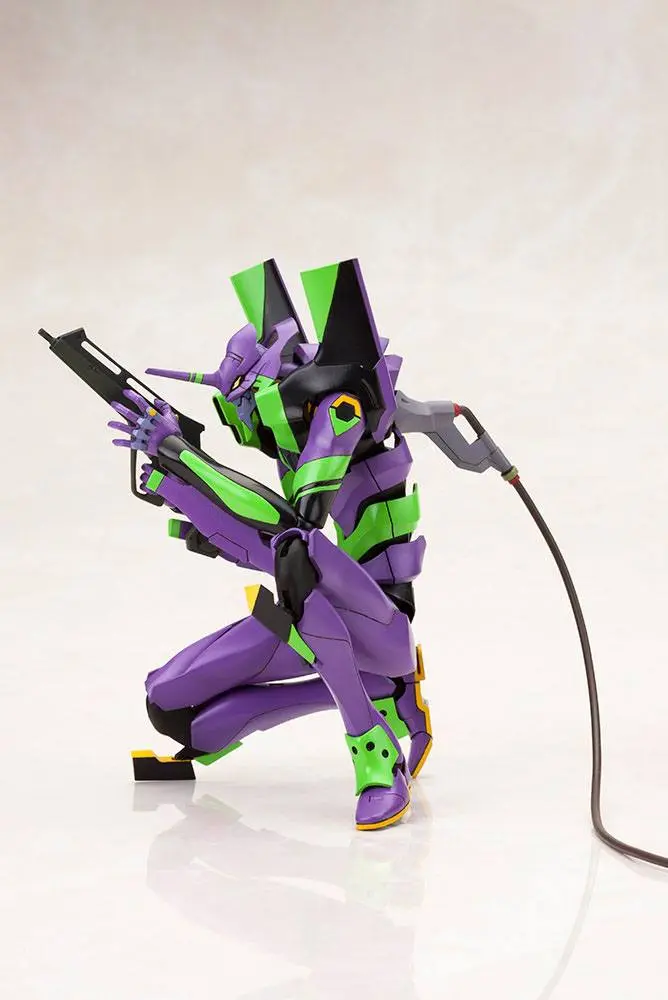 Evangelion: 3.0 + 1.0 Thrice Upon a Time 1/400 Evangelion Test Type-01 with Spear of Cassius Műanyag modell készlet 19 cm termékfotó