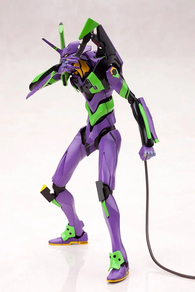 Evangelion: 3.0 + 1.0 Thrice Upon a Time 1/400 Evangelion Test Type-01 with Spear of Cassius Műanyag modell készlet 19 cm termékfotó