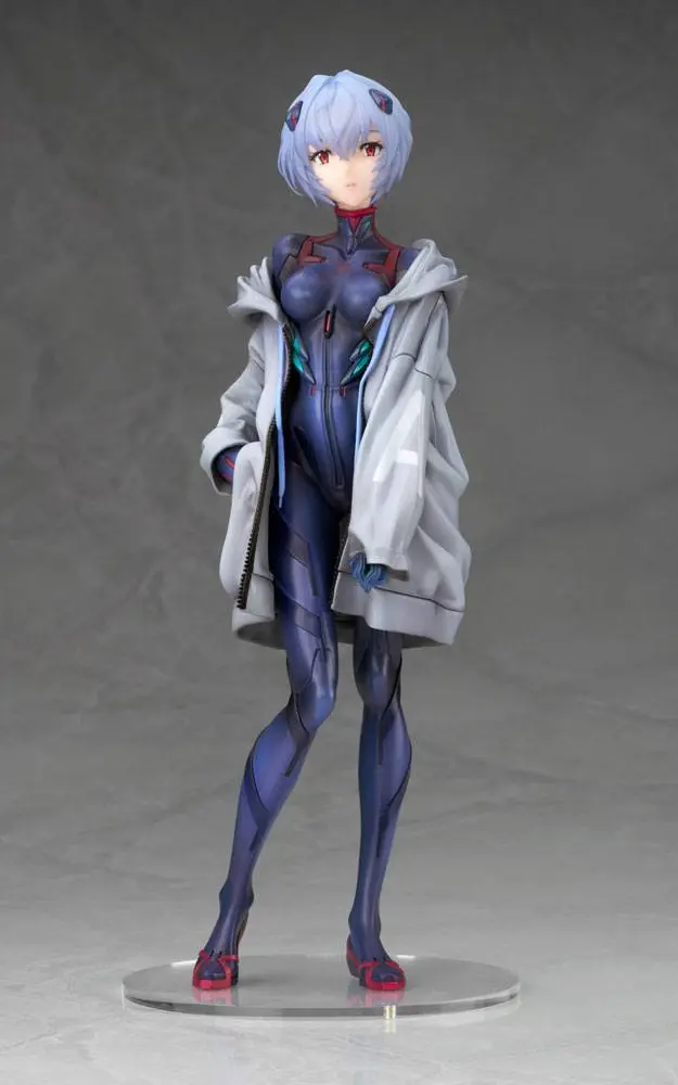 Evangelion 4.0 Final 1/7 Tentative Name Rei Ayanami Millennials Illust Ver. PVC szobor figura 22 cm termékfotó