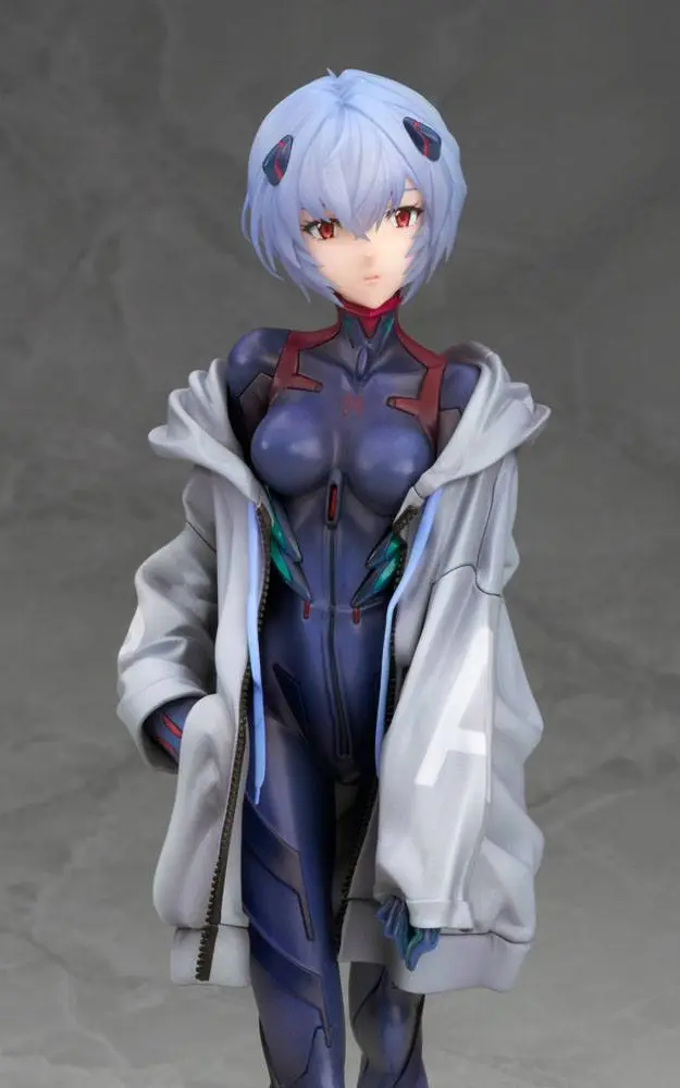 Evangelion 4.0 Final 1/7 Tentative Name Rei Ayanami Millennials Illust Ver. PVC szobor figura 22 cm termékfotó