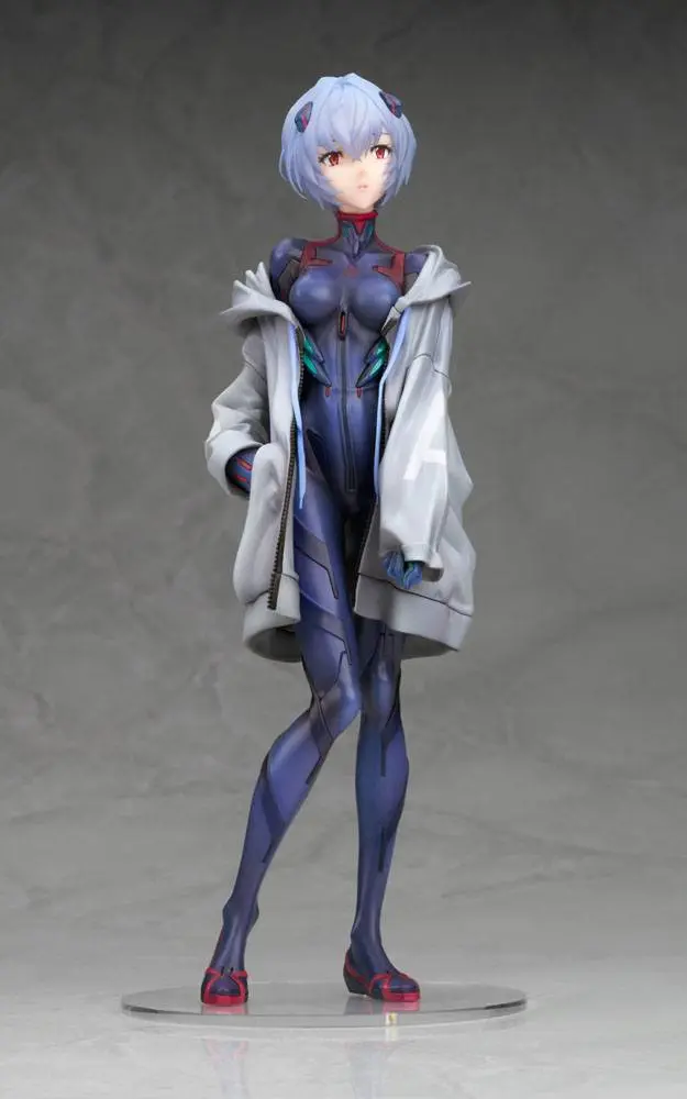 Evangelion 4.0 Final 1/7 Tentative Name Rei Ayanami Millennials Illust Ver. PVC szobor figura 22 cm termékfotó