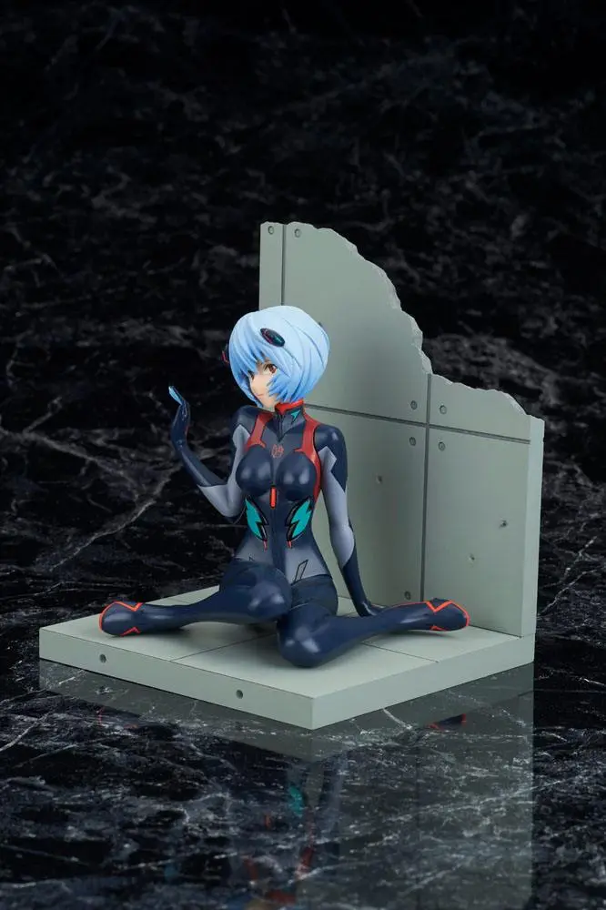 Evangelion 4.0 Final 1/7 Tentative Name Rei Ayanami Plugsuit Ver. PVC szobor figura 10 cm termékfotó