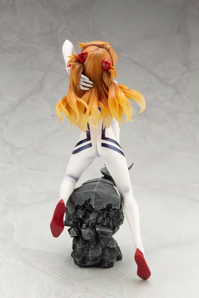Evangelion 4 1/6 Asuka Shikinami Langley White Plugsuit Ver. PVC szobor figura 23 cm termékfotó