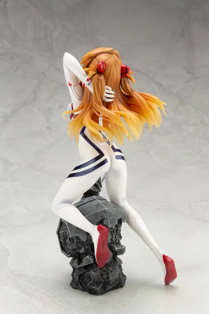 Evangelion 4 1/6 Asuka Shikinami Langley White Plugsuit Ver. PVC szobor figura 23 cm termékfotó