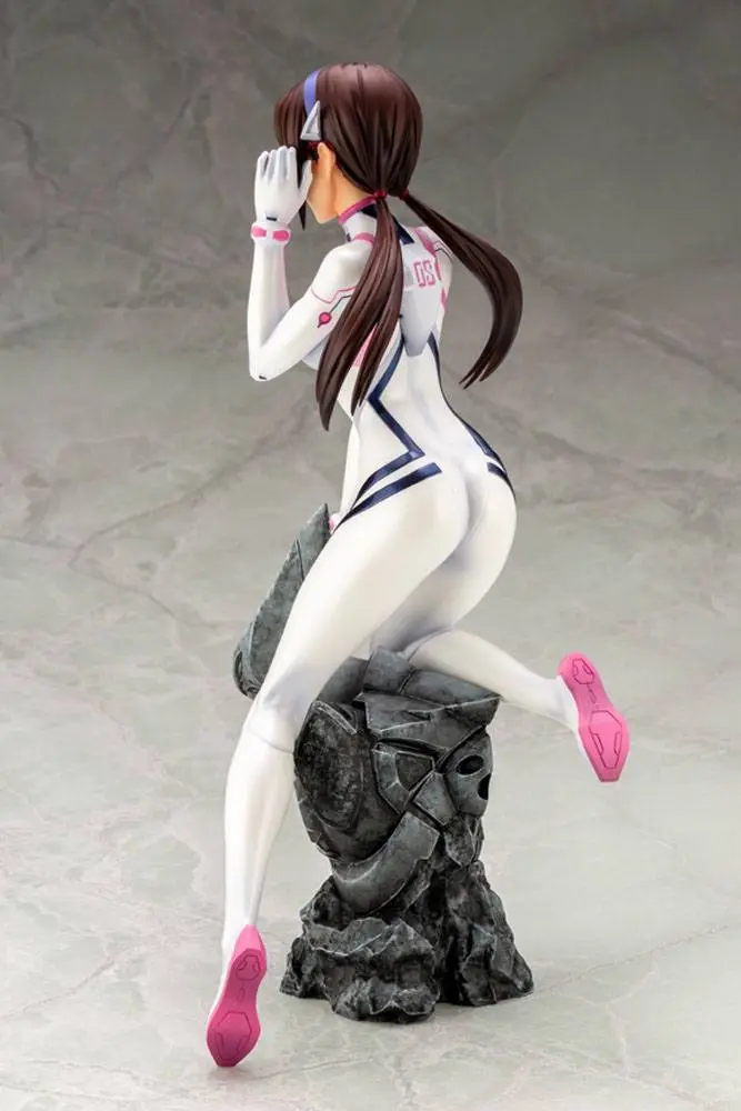 Evangelion 4 1/6 Mari Makinami Illustrious White Plugsuit Ver. PVC szobor figura 24 cm termékfotó