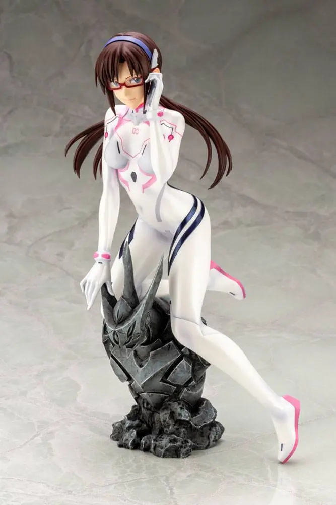 Evangelion 4 1/6 Mari Makinami Illustrious White Plugsuit Ver. PVC szobor figura 24 cm termékfotó