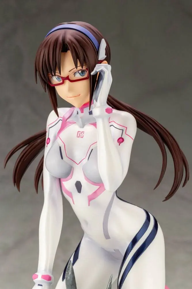Evangelion 4 1/6 Mari Makinami Illustrious White Plugsuit Ver. PVC szobor figura 24 cm termékfotó