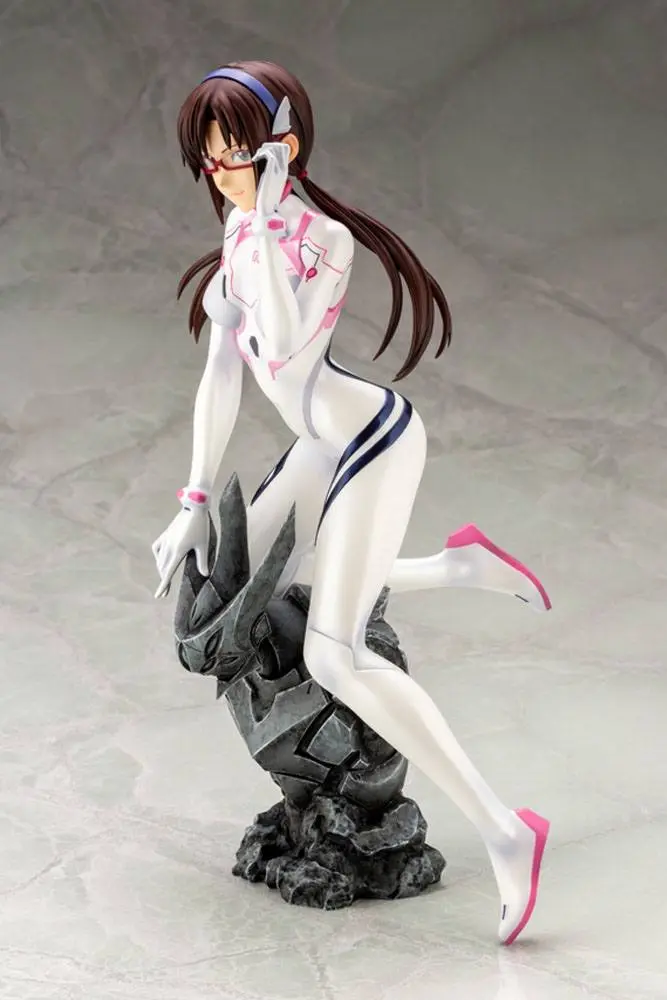 Evangelion 4 1/6 Mari Makinami Illustrious White Plugsuit Ver. PVC szobor figura 24 cm termékfotó