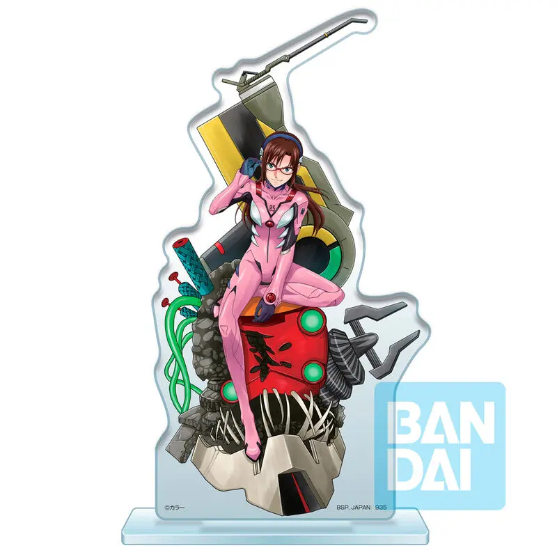 Evangelion Acrylic Stand Mari Makinami Illustrious Operation Started! Ichibansho figura 20cm termékfotó