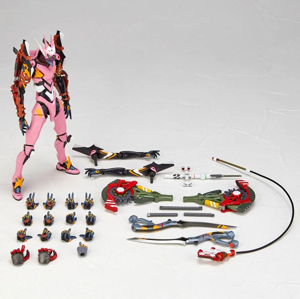 Evangelion Evolution Revoltech EV-023 KAi Unit 8 y akciófigura 18 cm termékfotó