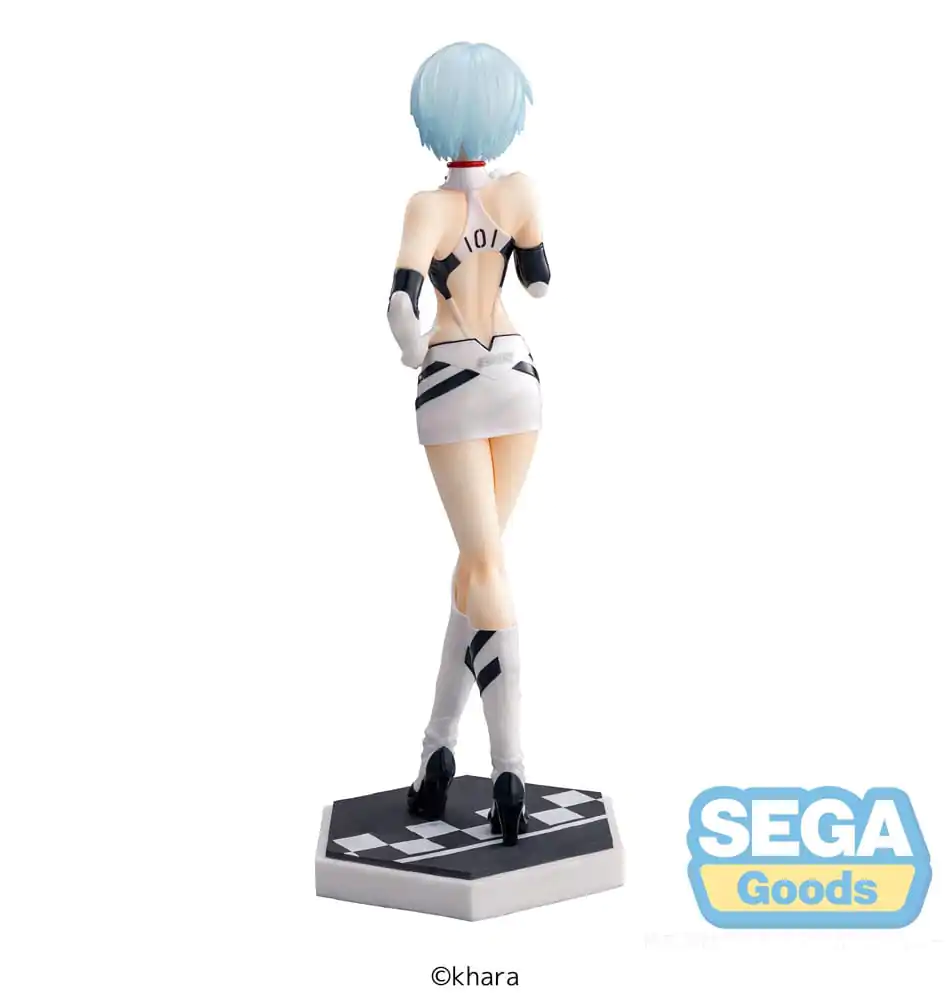 Evangelion Luminasta Evangelion Racing Rei Ayanami Pit Walk PVC szobor figura 21 cm termékfotó