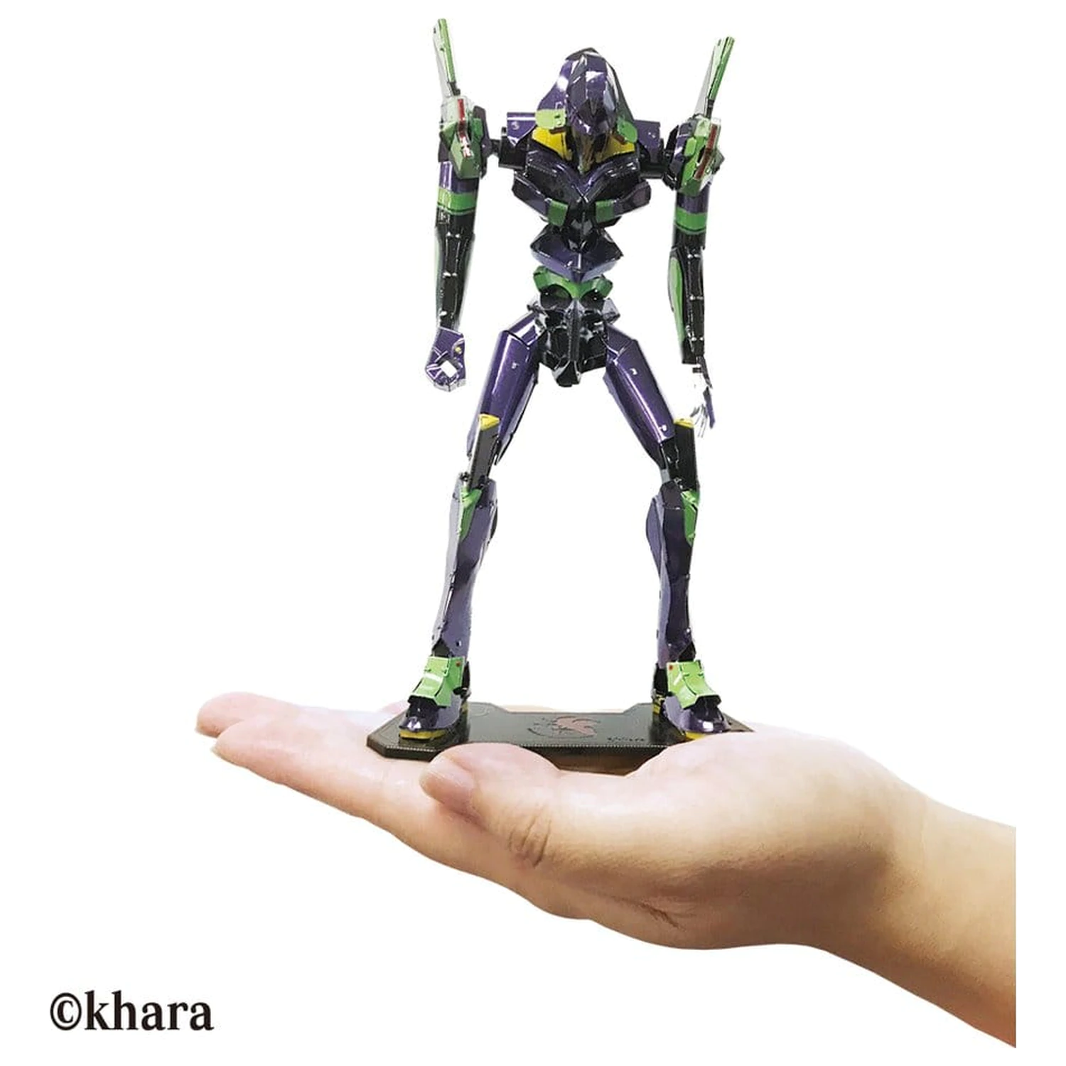 Evangelion Metallic Nano Unit 01 műanyag modell készlet 17 cm termékfotó