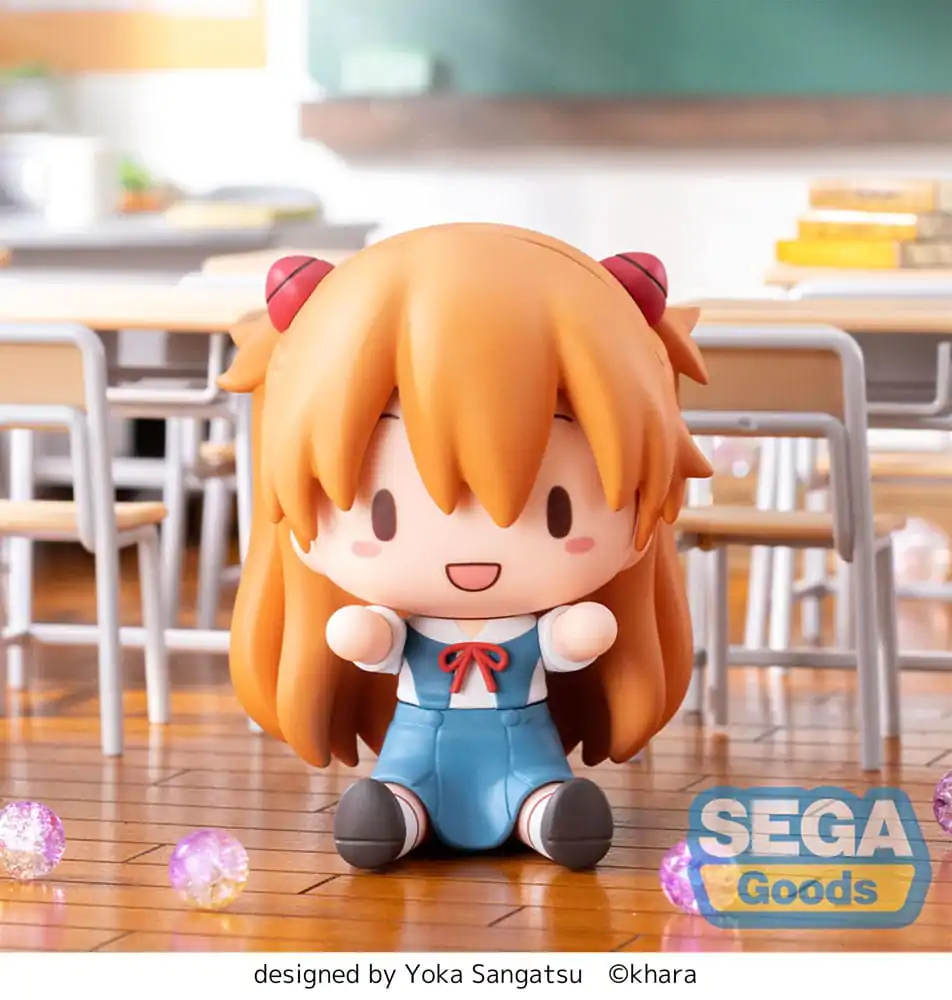 Evangelion: New Theatrical Edition Fuwa Petit Chibi figura Asuka Shikinami Langley 8 cm termékfotó