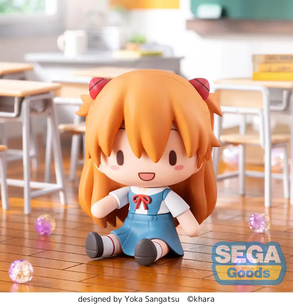 Evangelion: New Theatrical Edition Fuwa Petit Chibi figura Asuka Shikinami Langley 8 cm termékfotó