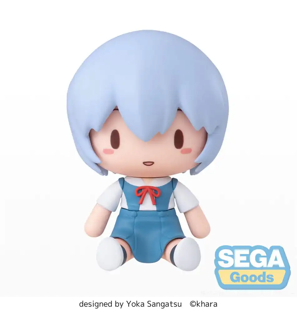 Evangelion: New Theatrical Edition Fuwa Petit Chibi figura Rei Ayanami 8 cm termékfotó