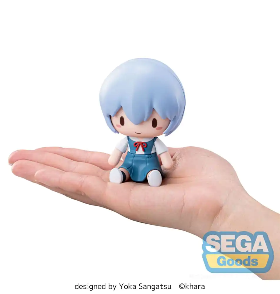 Evangelion: New Theatrical Edition Fuwa Petit Chibi figura Rei Ayanami 8 cm termékfotó