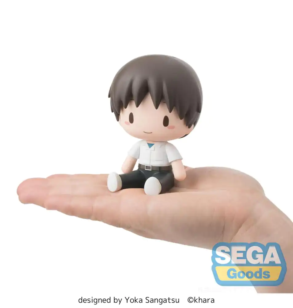Evangelion: New Theatrical Edition Fuwa Petit Chibi figura Shinji 8 cm termékfotó